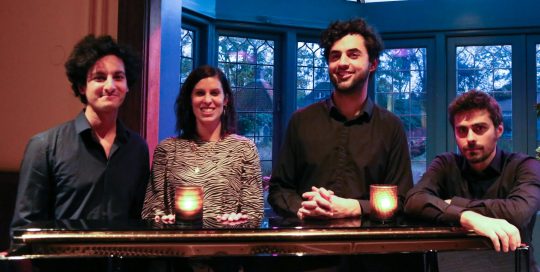 Rebeka Zsula Jazz Quartet Optreden Tijdens Laren Jazz
