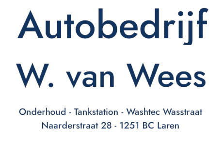 Autobedrijf W Van Wees Sponsor Laren Jazz
