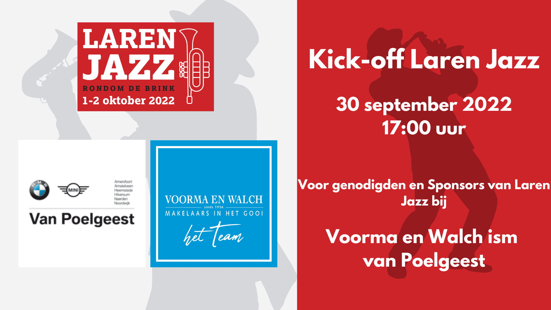Kick Off Laren Jazz Bij Voorma Walch