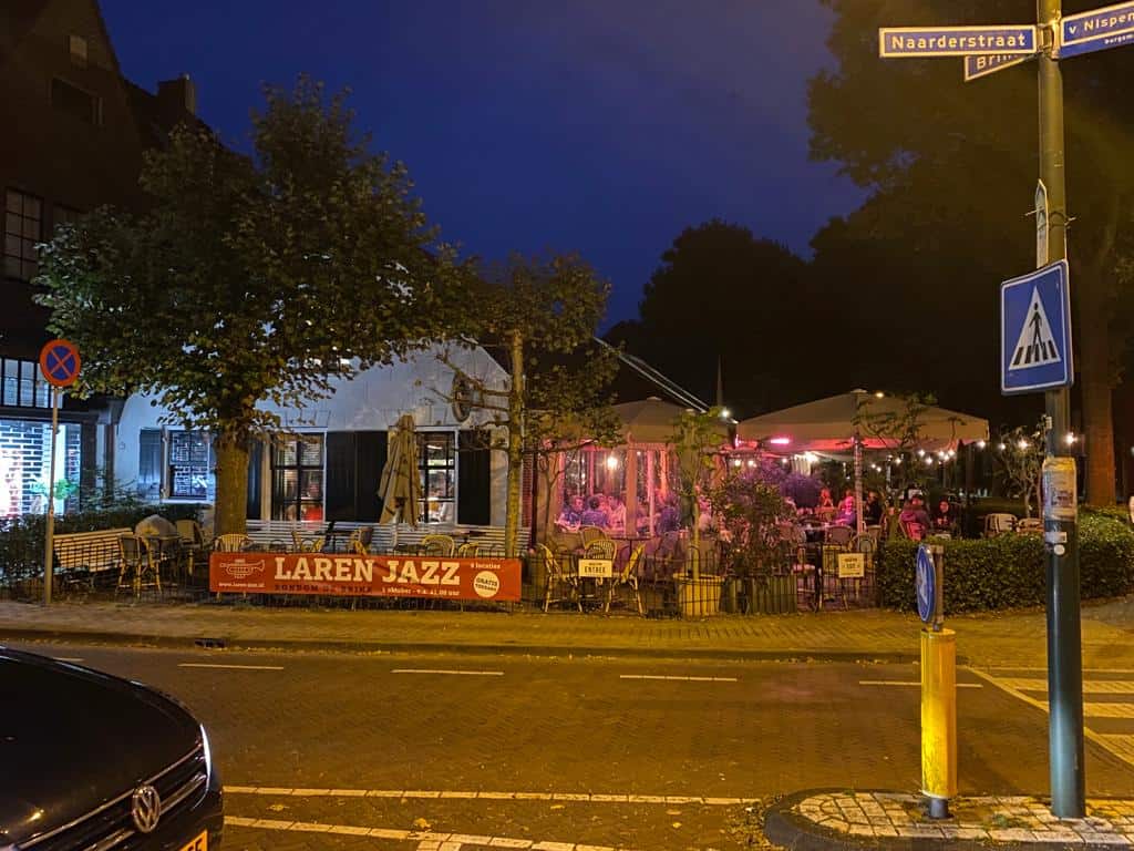 Laren Jazz banner bij Mauve